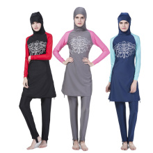 Muslimische islamische Großhandelsgewohnheit des kundenspezifischen Hijabschals moslemische Frauenbadebekleidung